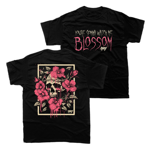 BLOSSOM T-SHIRT (BLACK)