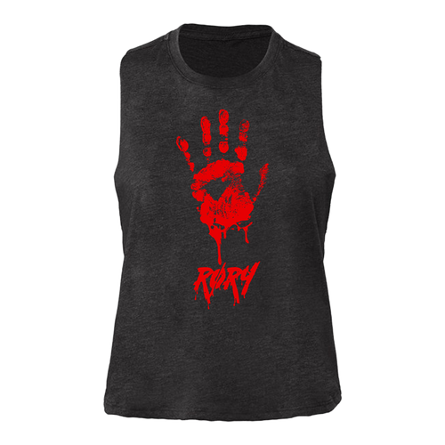 HANDPRINT TANK TOP (BLACK)