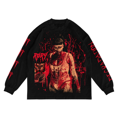 BLOODBATH OVERSIZED LONGSLEEVE (BLACK)